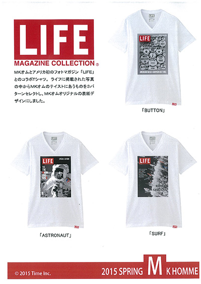 ☆LIFE×MKHOMMEコラボTシャツ入荷中！☆～Designer's Eye